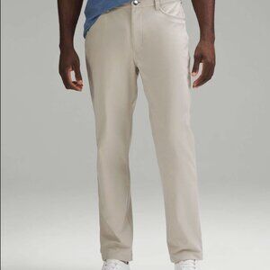 Lululemon Men’s Raw Linen 5-Pocket Pants – Size 35 x 34L